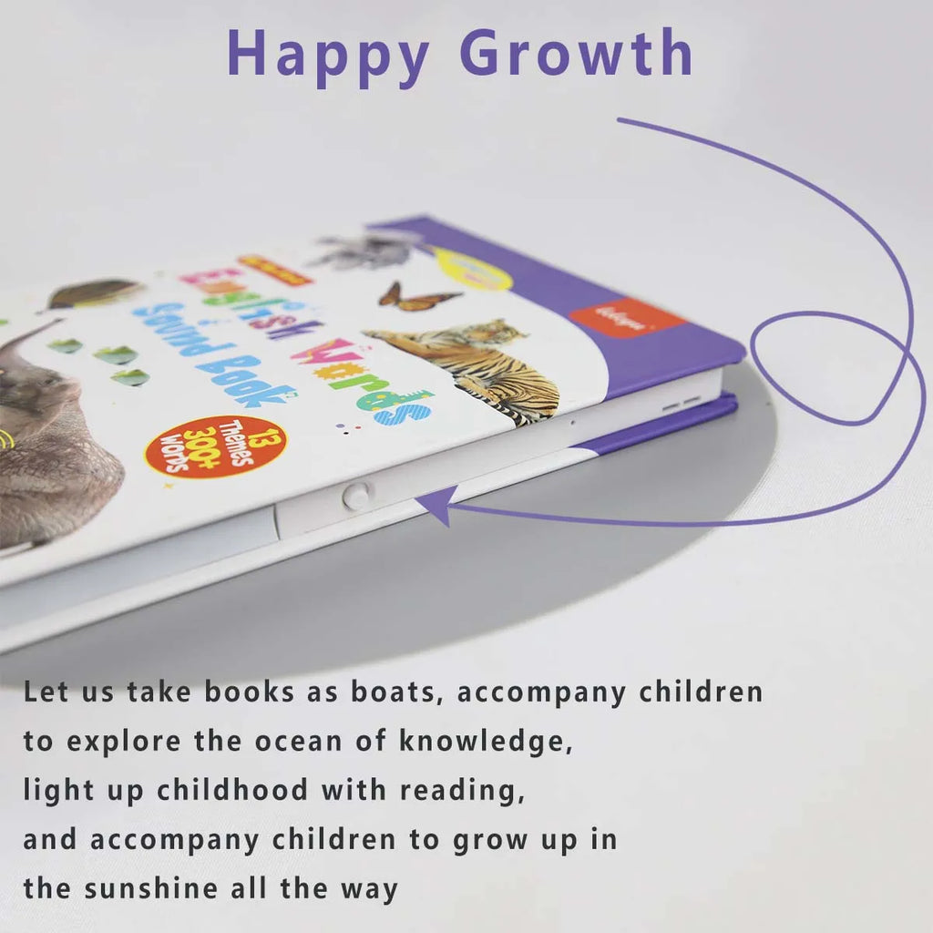 Interactive English Touch Sound Learning Book 0–6