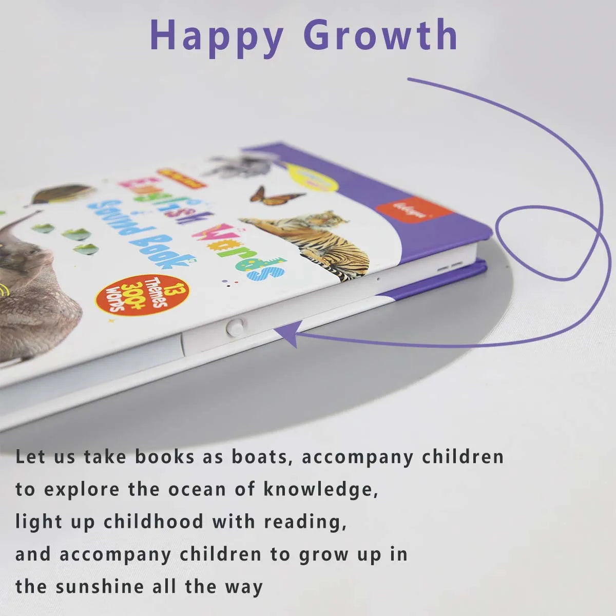 Interactive English Touch Sound Learning Book 0–6