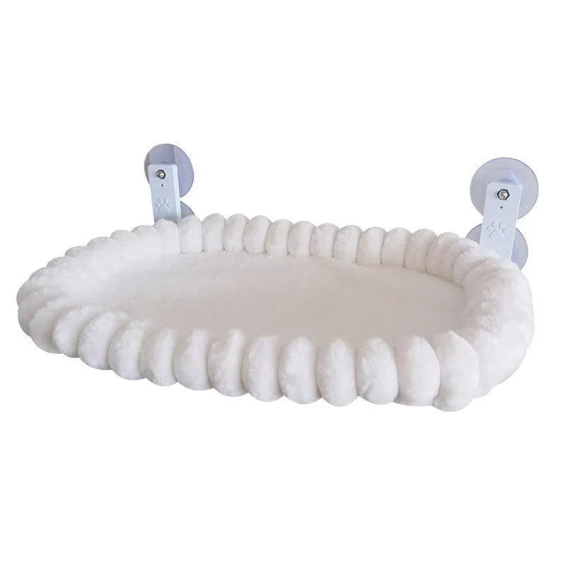 Large Wide Cat Window Hammock Bed – Suction Cup Hanging Perch for Indoor Sunbathing & Balcony