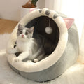 Deep Sleep Cat Bed – Foldable Washable Cave Bag Bed for Cats & Small Dogs