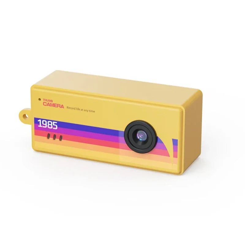 X7 Thumb Camera Keychain – Retro 1080p Mini Camcorder with Flash & Memory Card