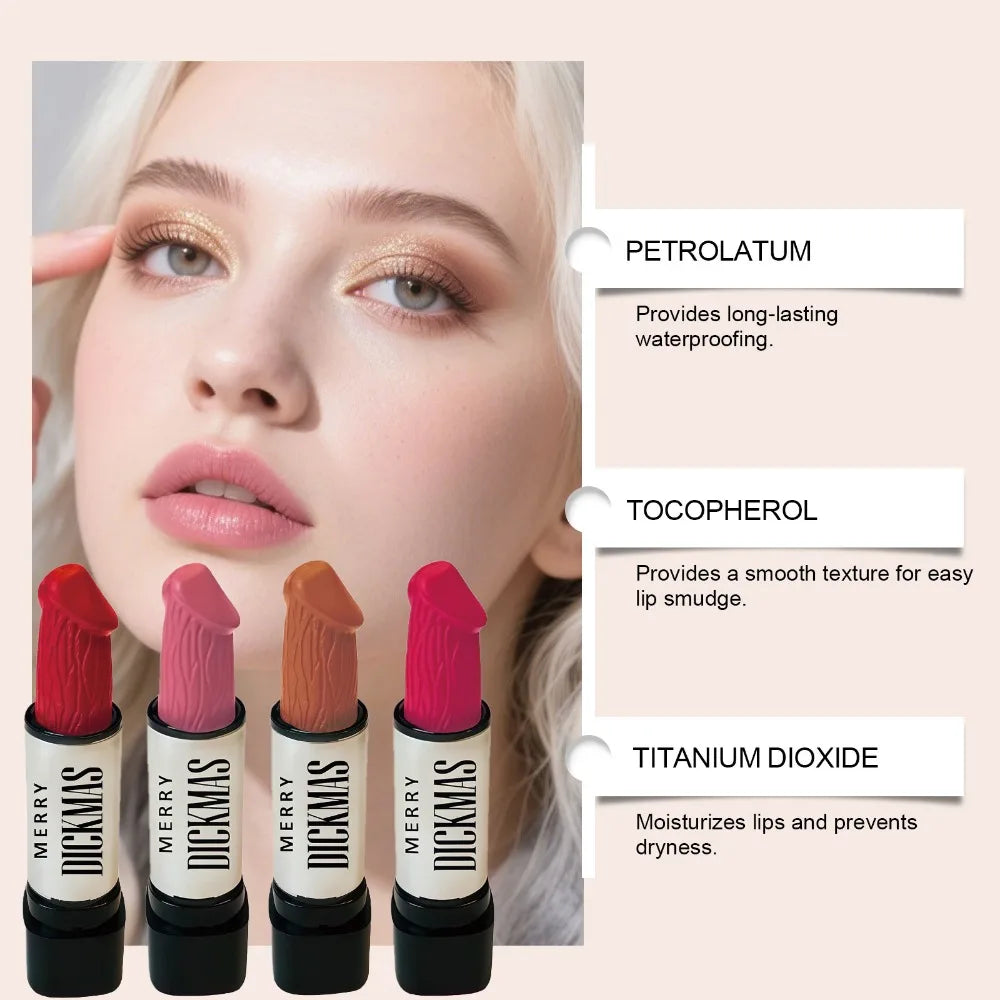 Long Lasting Matte Shimmer Velvet Lipstick – Silky Smooth Women’s Lip Color