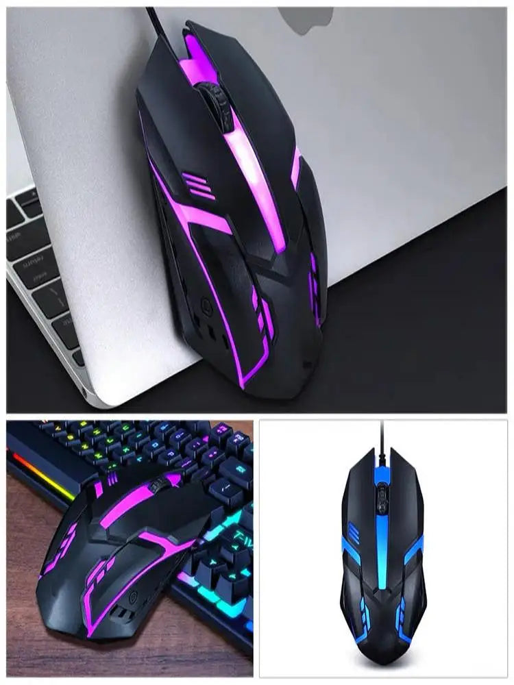 ITLY M01 LED Gaming Mouse – USB Wired Backlit Mouse for PC & Laptop