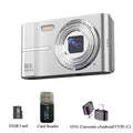 Lenovo 5K Digital Camera – 50MP 16x Zoom Anti-Shake Compact Camera with Flash