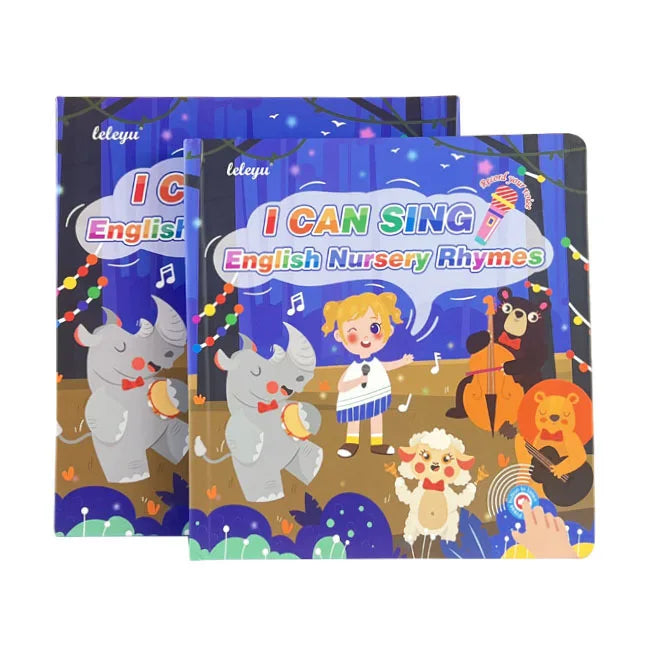 Interactive English Touch Sound Learning Book 0–6