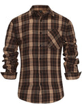 Men’s No-Iron Wrinkle Resistant Business Formal Shirt – Classic Solid Color Dress Shirt