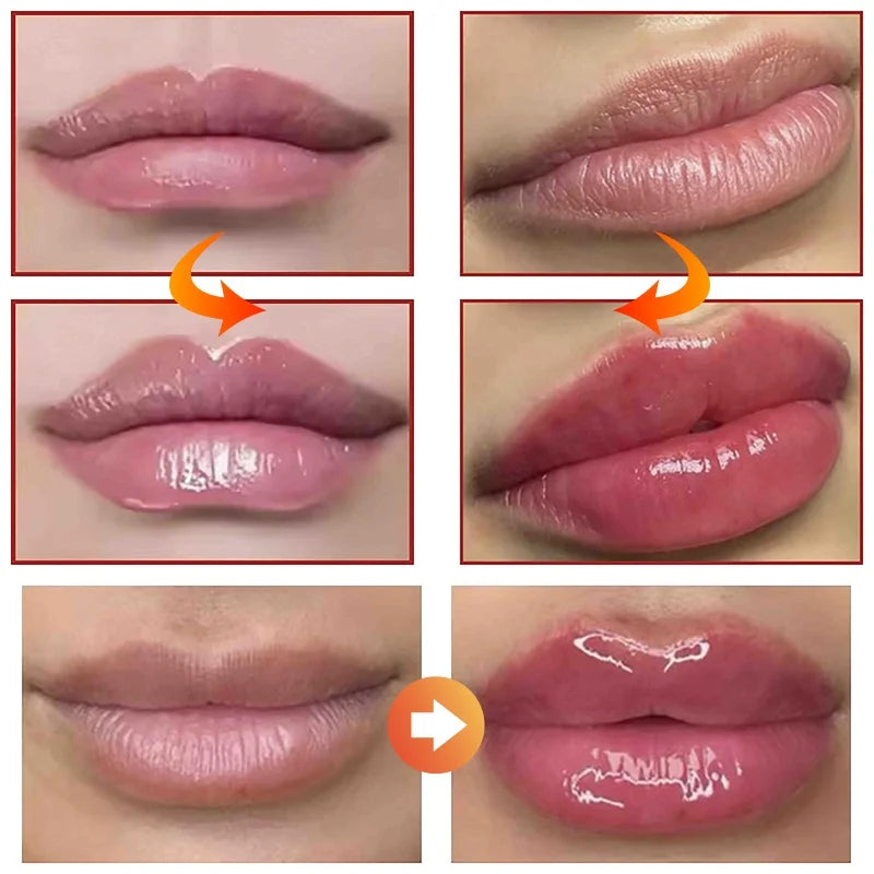 Fast Plumping Moisturizing Lip Balm Gloss Oil – Non-Sticky Daily Lip Care
