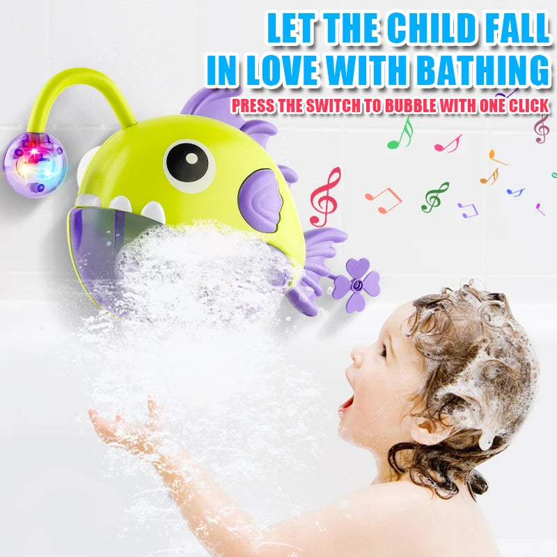 Baby Bath Bubble Machine – Electric Automatic Bubble Maker for Bath Time Fun