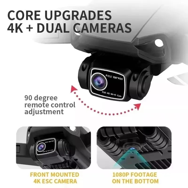LYZRC L900 Pro SE MAX Drone – 4K Dual Camera GPS FPV Quadcopter