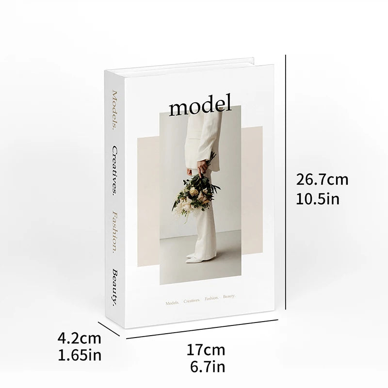 Decorative Fake Books for Home Decor | Luxury Aesthetic Room Ornament