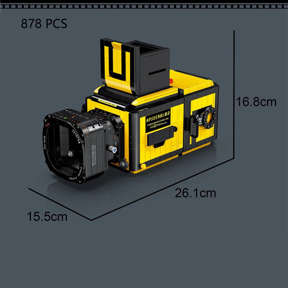 DSLR Camera Mini Building Blocks – Creative Educational Toy Kit for Kids & Adults