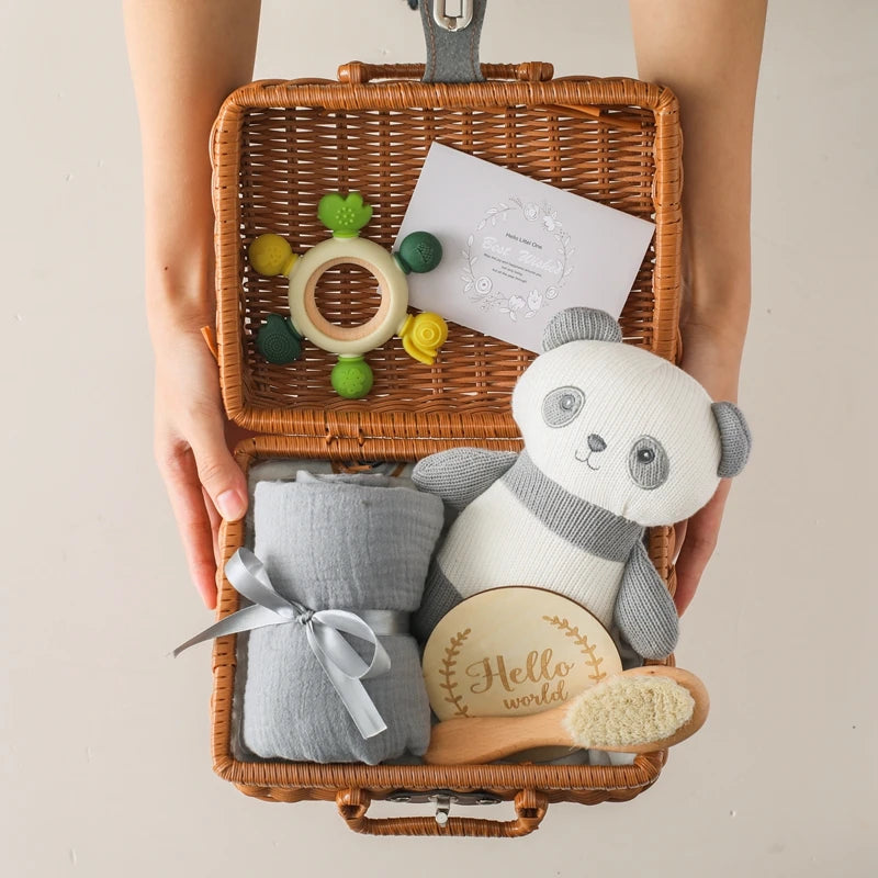 Baby Milestone Cards & Newborn Keepsake Set – Photography Props, Blanket & Accessories