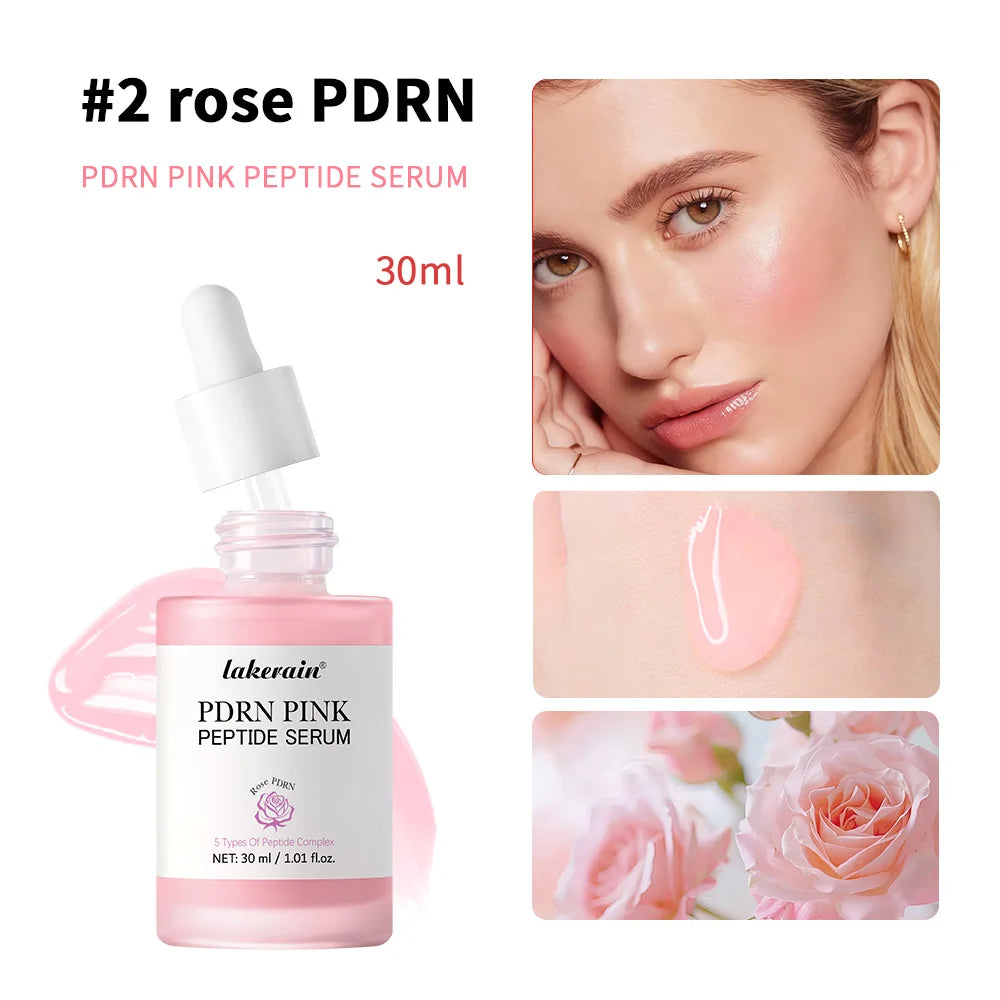 Salmon DNA PDRN Pink Peptide Glow Serum – Hydrating Firming Korean Skincare