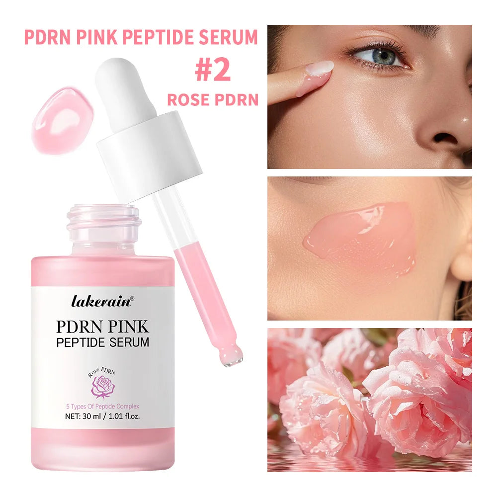 Salmon DNA PDRN Pink Peptide Glow Serum – Hydrating Firming Korean Skincare