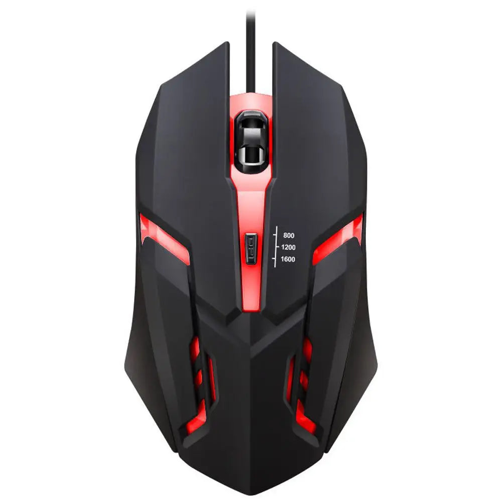 ITLY M01 LED Gaming Mouse – USB Wired Backlit Mouse for PC & Laptop