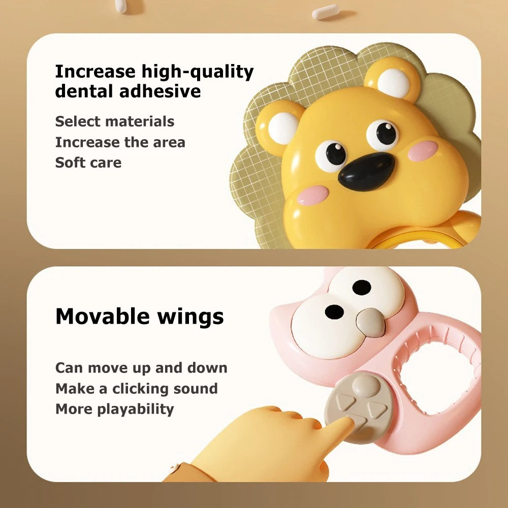 Baby Crib Mobile with Projector and Night Light – Musical Rotating Toy for Newborns
